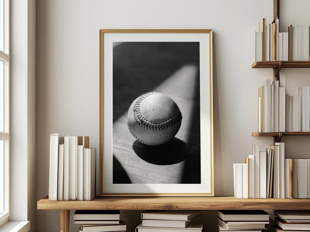 Sports Snapshot Baseball Print Baseball Art Wall Decor Baseball Wall Art Gift for Sports Lover Ou... | Etsy (US)