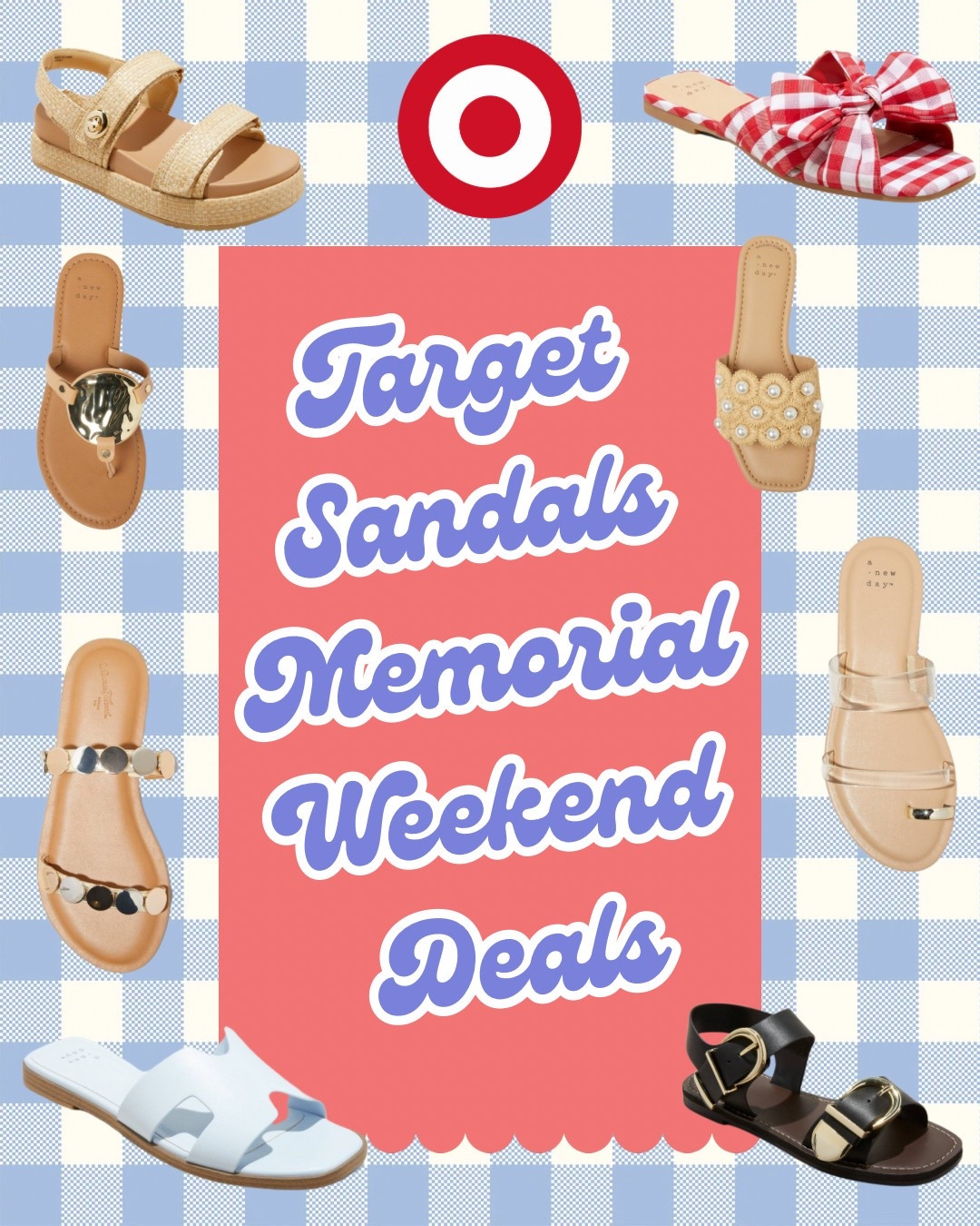 @Target is having the BEST Memorial Day Weekend Sale! Here are some of my favorite sandals that I am loving and I have already added to my cart! 🛒 Don’t miss these awesome DEALS! ❤️ 💙 🤍 #LTKxTarget #TargetSandals #TargetFinds #Target #TargetSummerEdit #AllSandalsUnder30 #KelseysKloset #MemorialDayDeals #MemorialDaySales #MemorialDayWeekend #MDW #TargetShoes #WomensShoes #ShoptheLooks #AddtoCart

#LTKFindsUnder50 #LTKShoeCrush #LTKSummerEdit