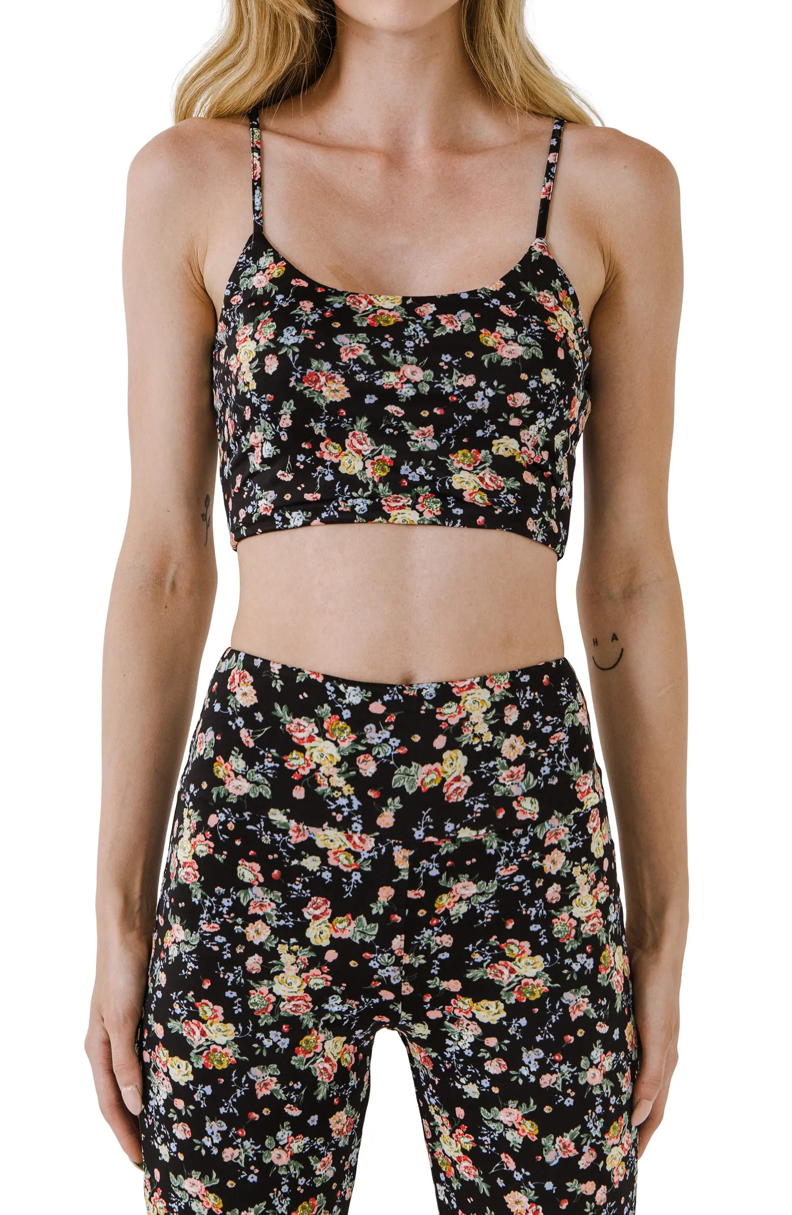 Floral Crop Tank | Nordstrom