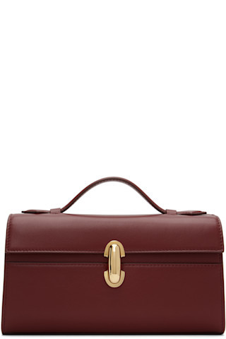 Burgundy Symmetry Pochette Bag | SSENSE