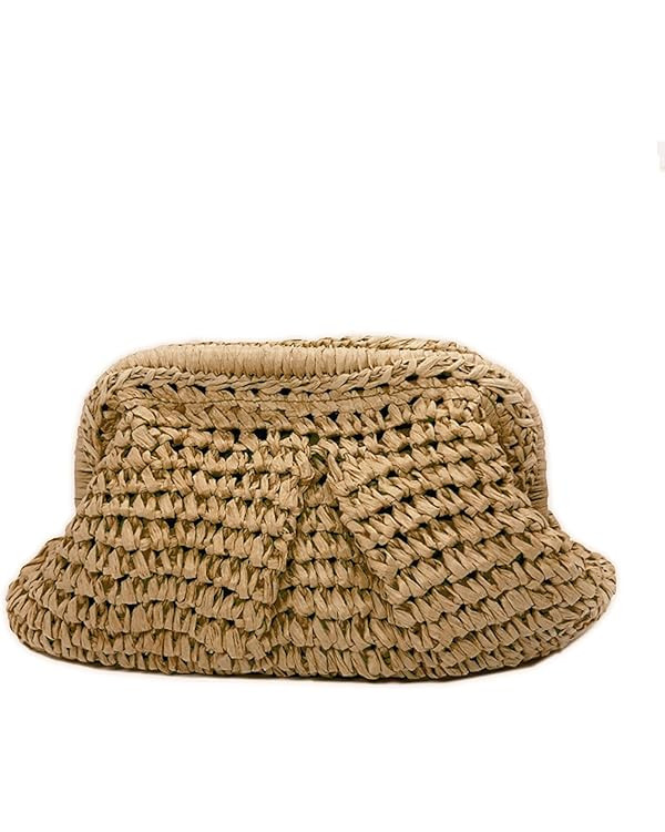 Kseymeir Straw Clutch Purse for Women, Summer Shoulder Crossbody Bag Cloud Pouch Beach Tote Handb... | Amazon (US)