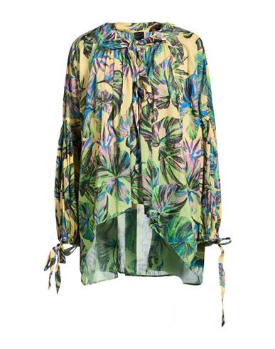 Pinko Woman Top Green Size ONESIZE Cotton | YOOX (US)