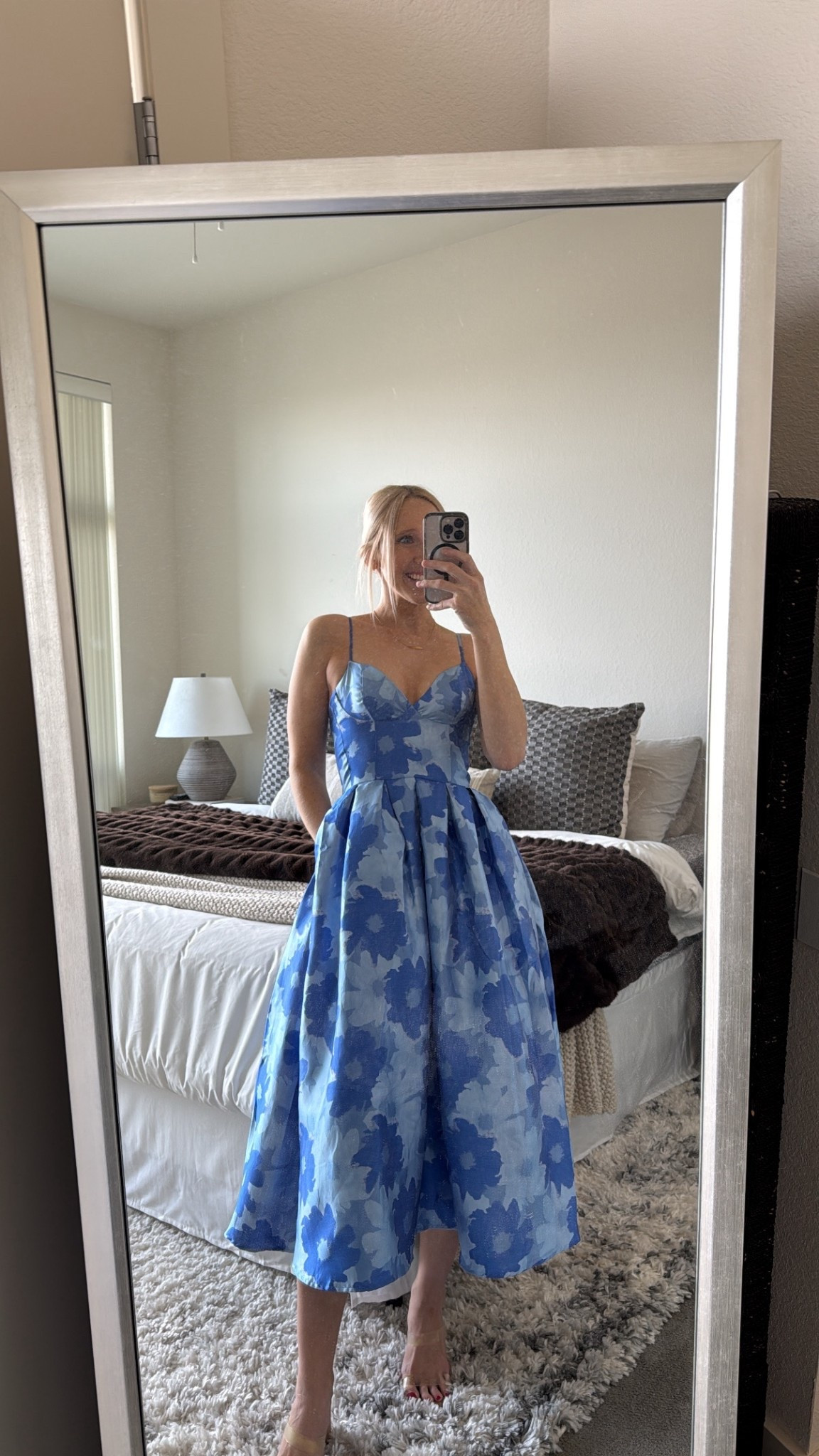 Lulus blue floral midi dress! ✨ perfect to wear as a Spring wedding guest dress, bridal shower guest dress or baby shower guest outfit!

Wearing an XS in both dresses - they fit fabulous!

Sharing some more Lulus dresses below! ☺️

Wedding guest outfit, floral dresses, garden party dress, garden wedding guest dress, blue dresses, Spring garden wedding outfit for guest

#LTKSeasonal #LTKootd #LTKWedding