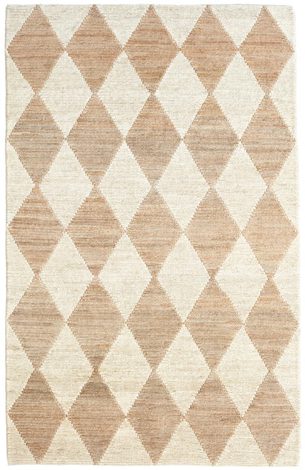 Click for more info about Dash and Albert Rugs Mark D. Sikes Harwich Geometric Handmade Braided Cotton Tan / Ivory Area Rug...
