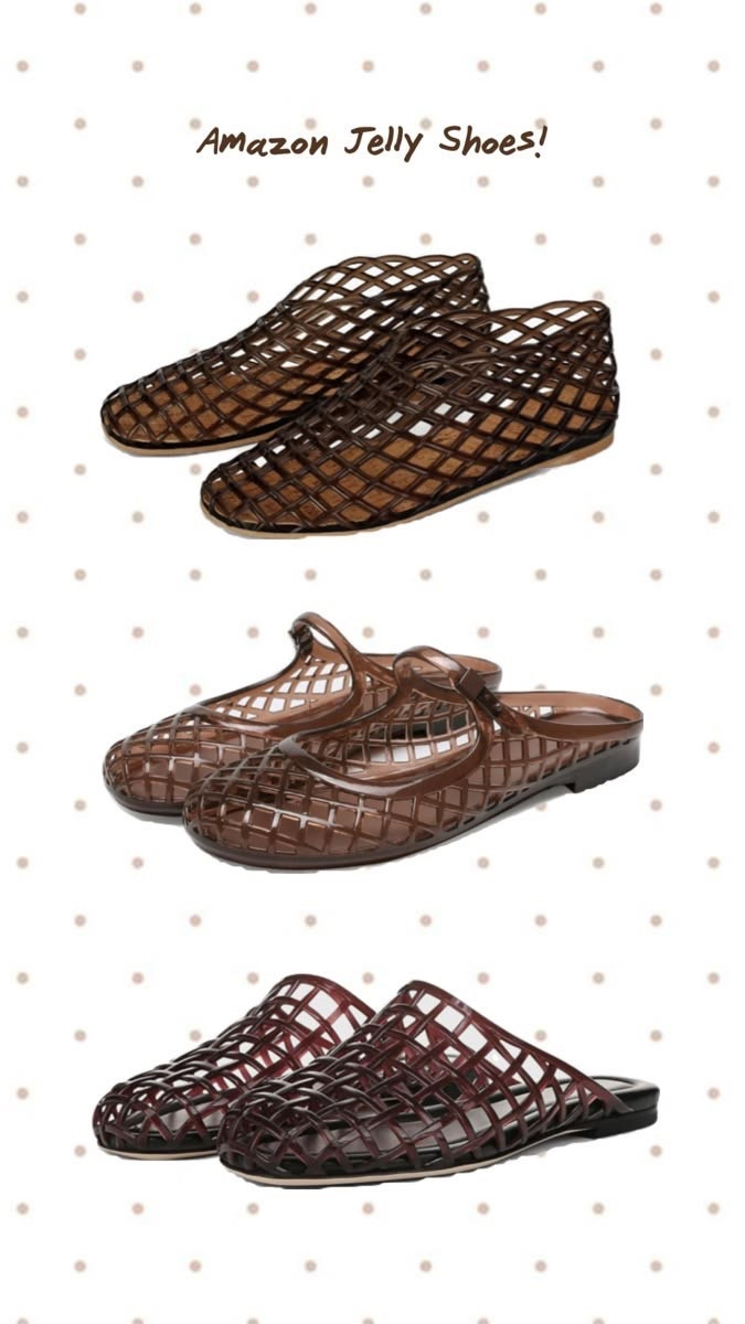 Lowkey loving the jelly shoe trend, and these are cute, comfortable, AND affordable! 🤎 

Spring Shoes | Jelly Shoes | Spring Trends

#springshoes #jellyshoes #springtrends

#LTKSaleAlert #LTKootd
