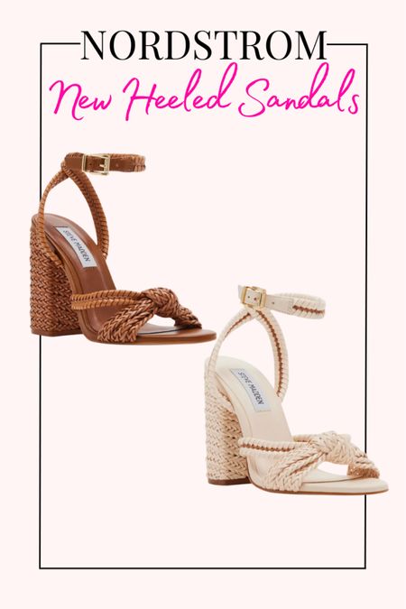 Nordstrom new heeled sandals! Spring sandals, spring arrivals 

#LTKshoecrush #LTKstyletip