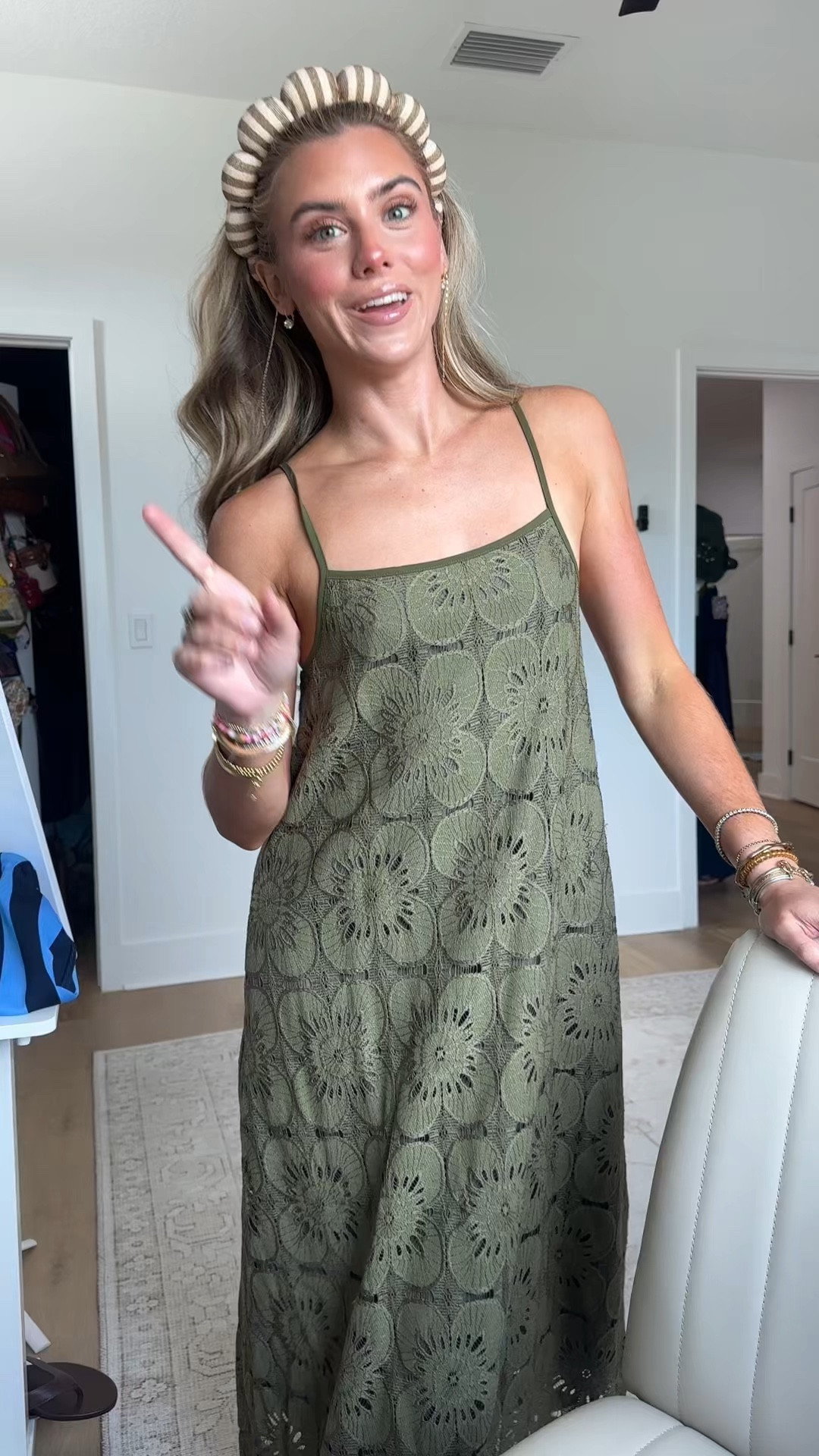 Amazon size small MEROKEETY Women's Summer Spaghetti Straps Sundress 2026 Casual Sleeveless Floral Lace Eyelet Boho Beach Maxi Dress

#LTKootd #LTKWedding #LTKSaleAlert