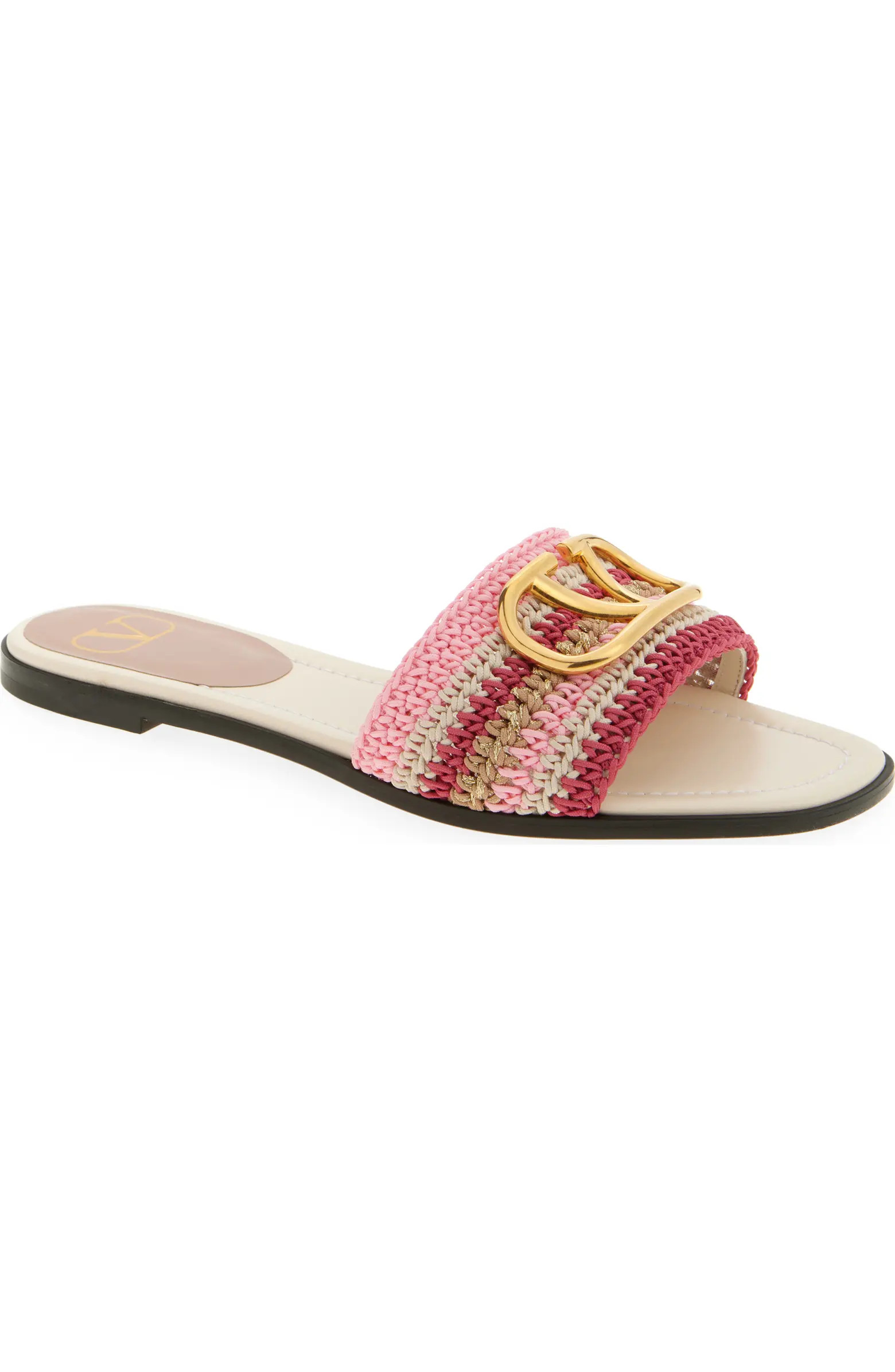 VLOGO Crochet Slide Sandal (Women) | Nordstrom