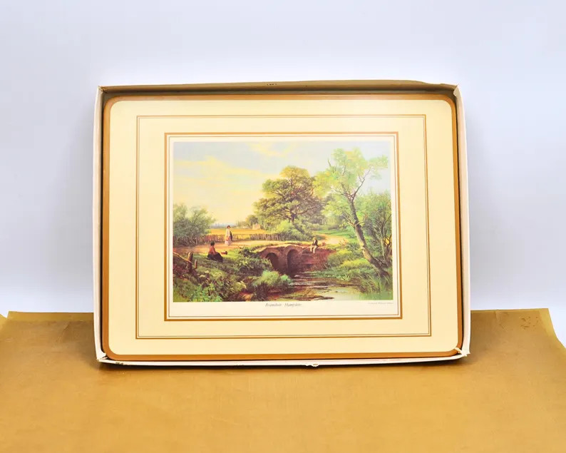 Vintage English Countryside Pimpernel Placemats - Boxed Set of 6 Pimpernel Placemats - Etsy | Etsy (US)
