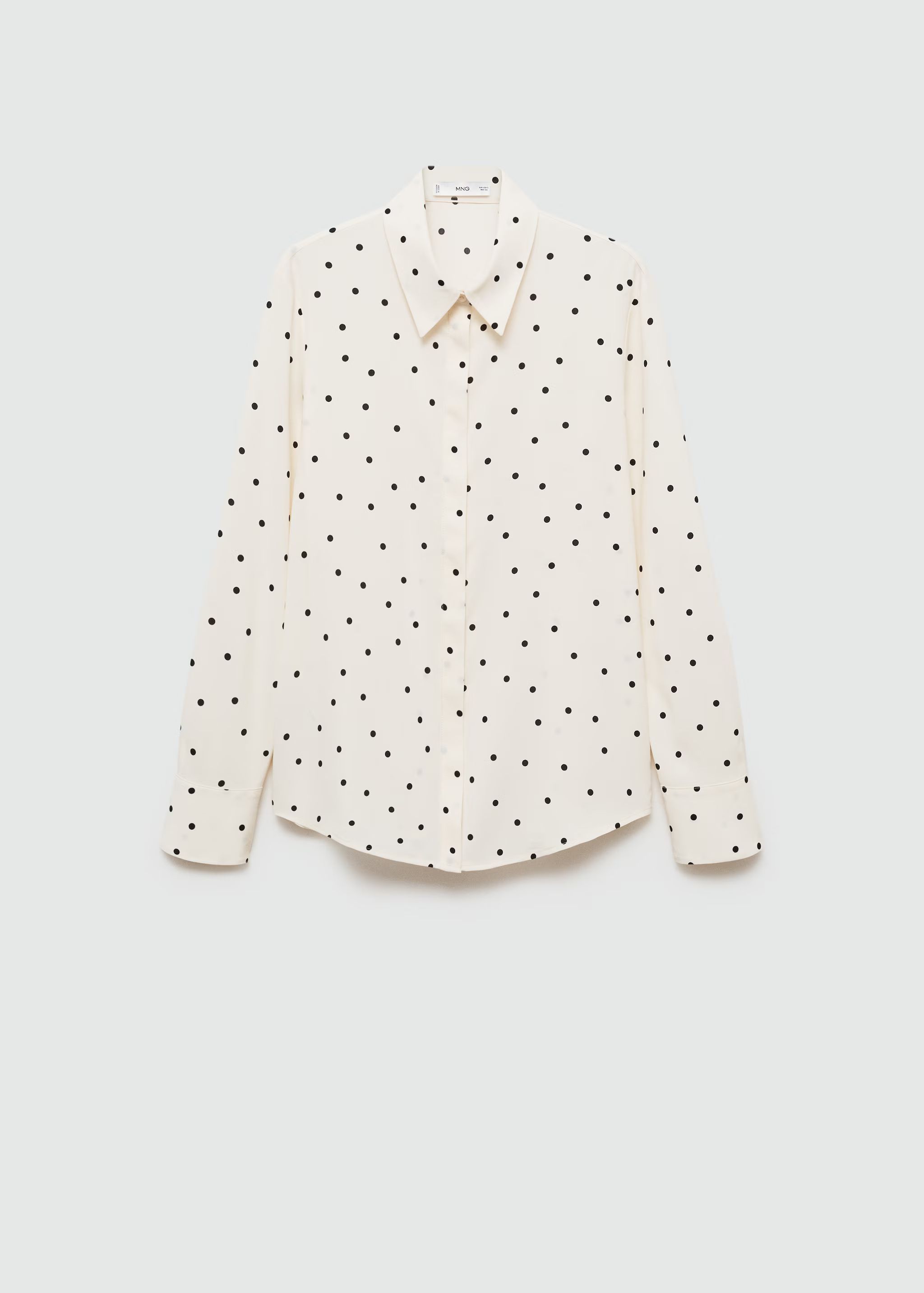 Printed flowy shirt | MANGO (US)