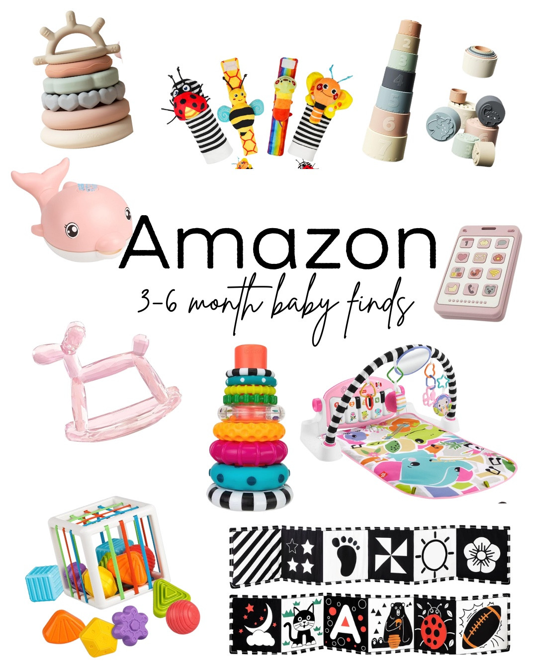 Our most used baby products from 3-6 months (and beyond 🤭) 
.
.
#infanttoys #infantamazon #babytoys #infanttoys #3-6montha #3months #babyregistry 

#LTKBaby #LTKGiftGuide #LTKBump