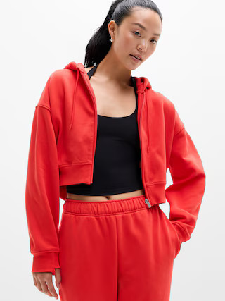 Forever Fleece Crop Full Zip | Athleta