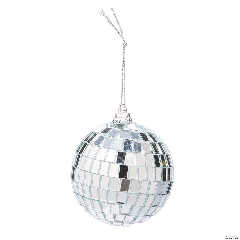 Mirrored Disco Ball Ornaments - 12 Pc. | Oriental Trading Company