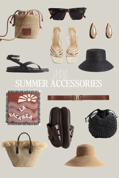 H&M Summer Accessories ☀️ 

#LTKeurope #LTKstyletip #LTKsummer