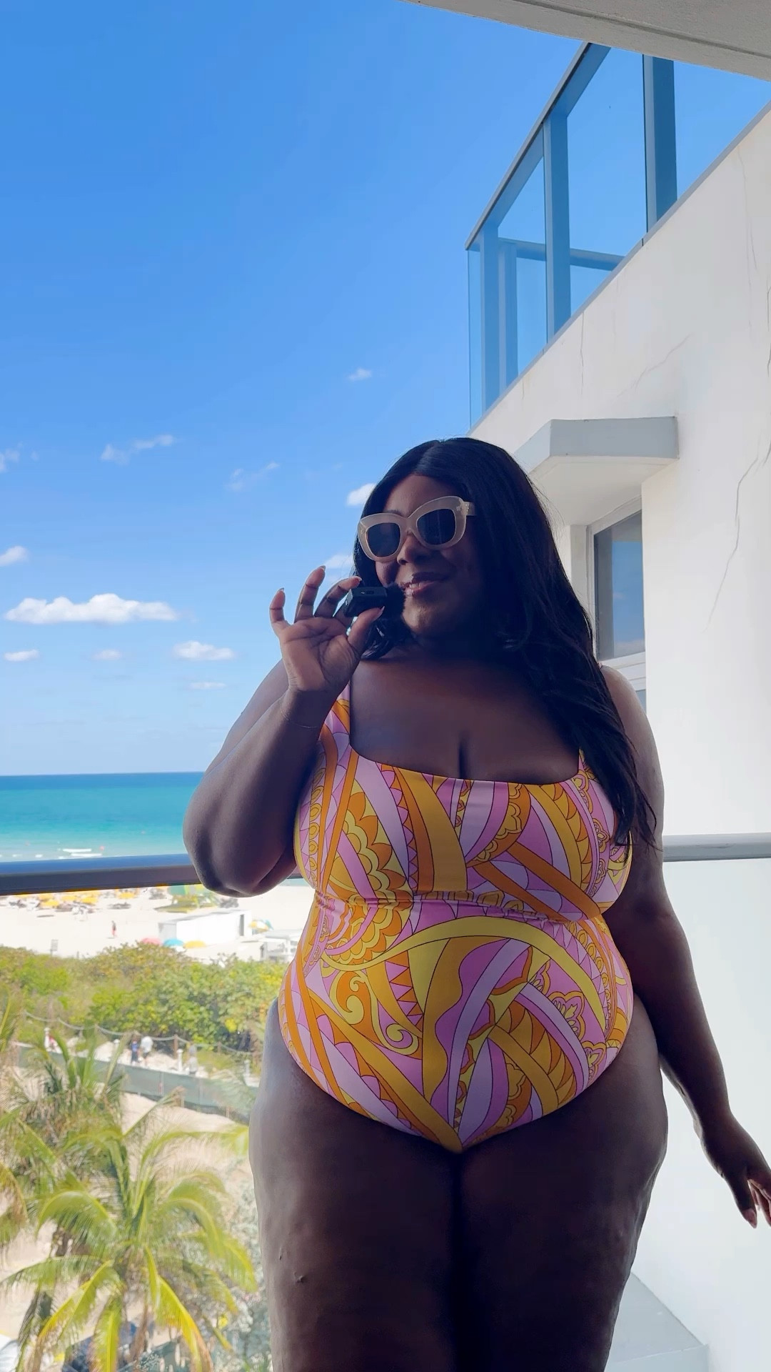 Miami Monday at the pool 

Plus Size Swimwear, Plus Size Vacation, Plus Size Outfit, Plus Size Fashion 

#LTKplussize #LTKswim #LTKfindsunder100