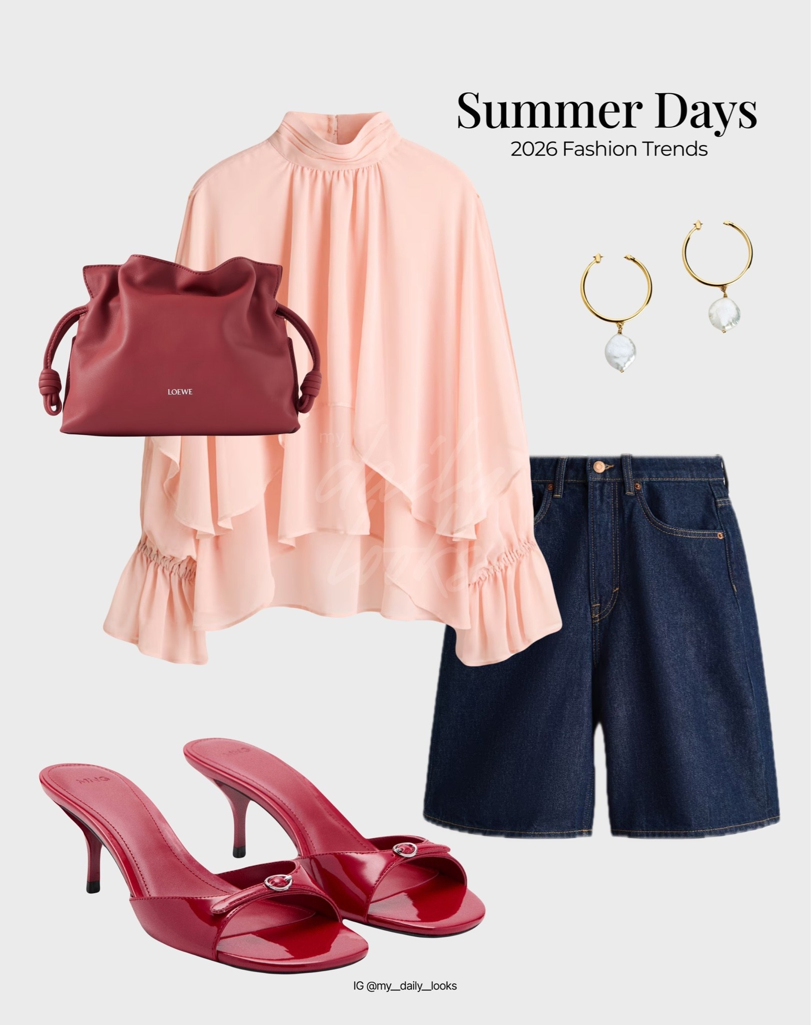 Summer blouse outfit 🖤

Tags: summer outfits, summer blouses, embroidery, satin blouse, pink satin blouse, capsule wardrobe, high street.

#LTKsummer #LTKstyletip #LTKbag