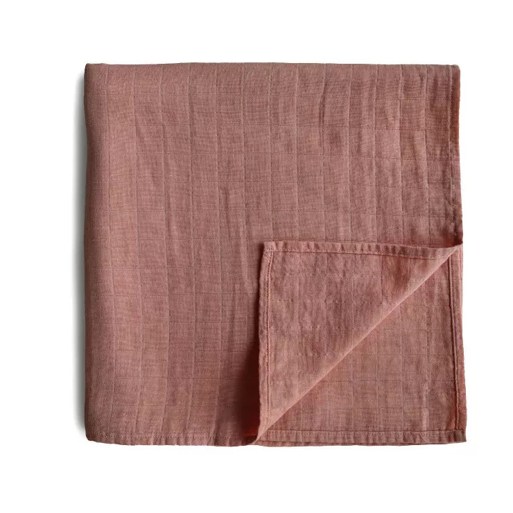 Mushie Muslin Swaddle Blanket Organic Cotton | Target