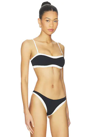 Madison Top in Black & Cream | Revolve Clothing (Global)