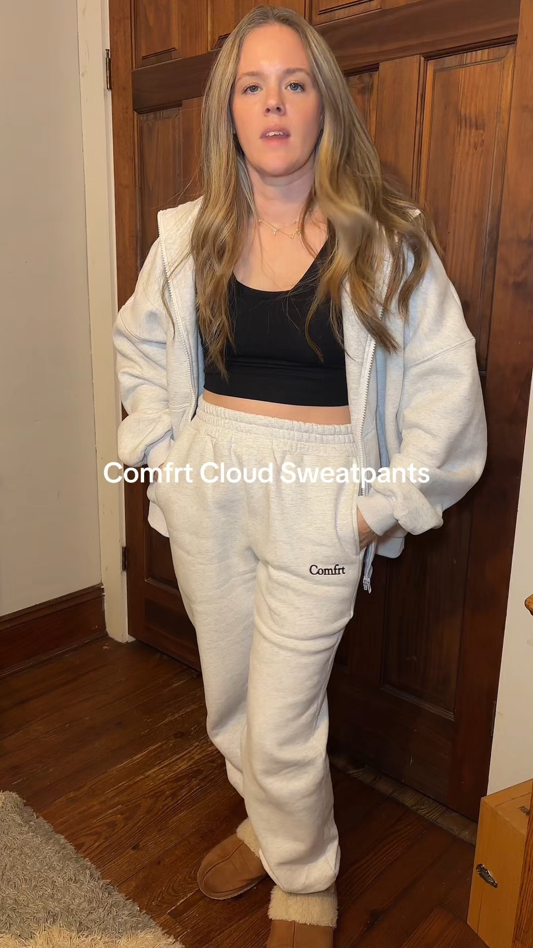 These Comfrt Cloud sweatpants are hands down the softest sweats I own. The fit is relaxed but still cute enough to leave the house in, and the fabric feels buttery without being heavy. Paired with the matching hoodie, it’s the ultimate cozy set for mom life, errands, or lounging in total comfort ☁️✨

#LTKootd #LTKFindsUnder100 #LTKmomlife
