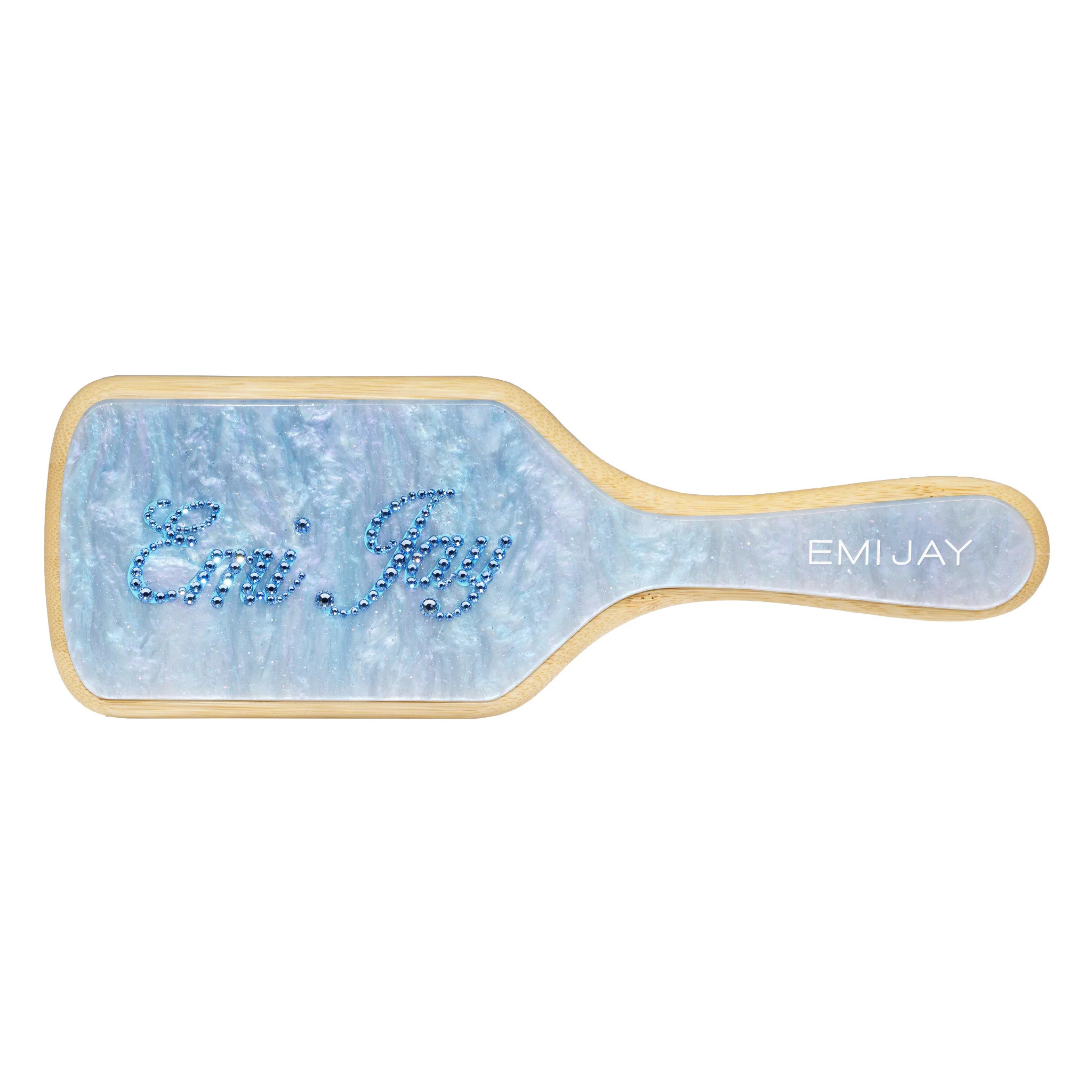 Custom Paddle Brush - Blue Sugar / Pink | Emi Jay