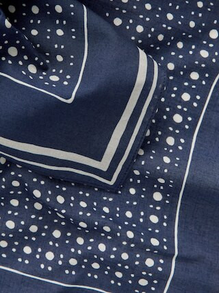 Bedrucktes Tuch – Blau – Damen – ARKET DE | Arket EU