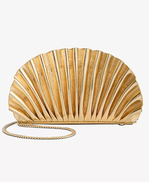 Women's Metallic Fan Handbag, Macy's Exclusive - | Alix Friedberg Capsule Collection | Macy's