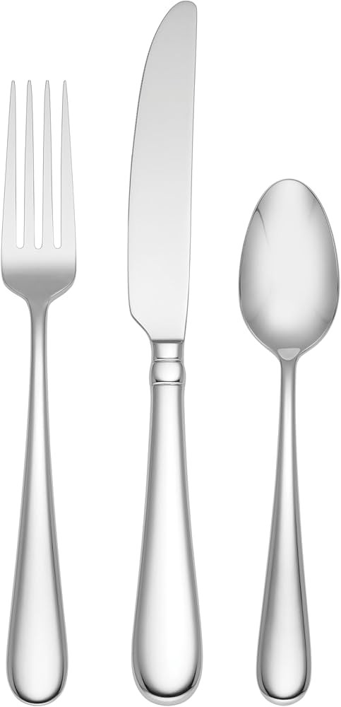 Lenox 899226 Studio 1414 Mirror 36-Piece Flatware Set, Service For 12 | Amazon (US)