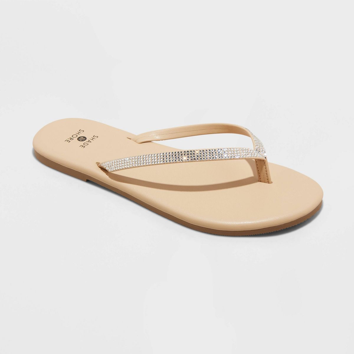Women's Cali Flip Flop Sandals - Shade & Shore™ Silver 9 | Target