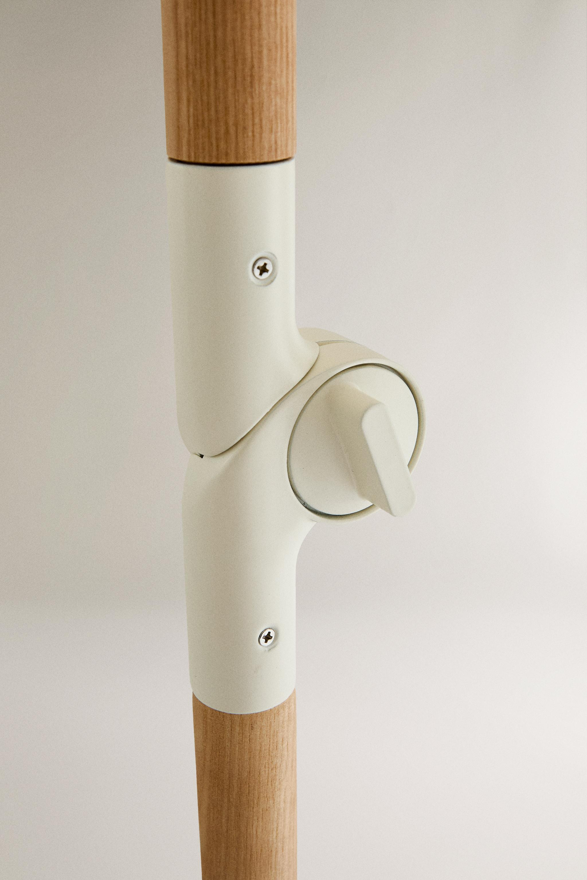 ACACIA BEACH UMBRELLA WITH CONTRAST PIPING | Zara US
