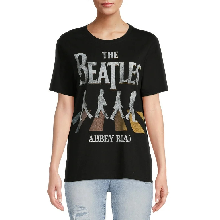 Time And Tru Women's Graphic Tee with Short Sleeves | Walmart (US)