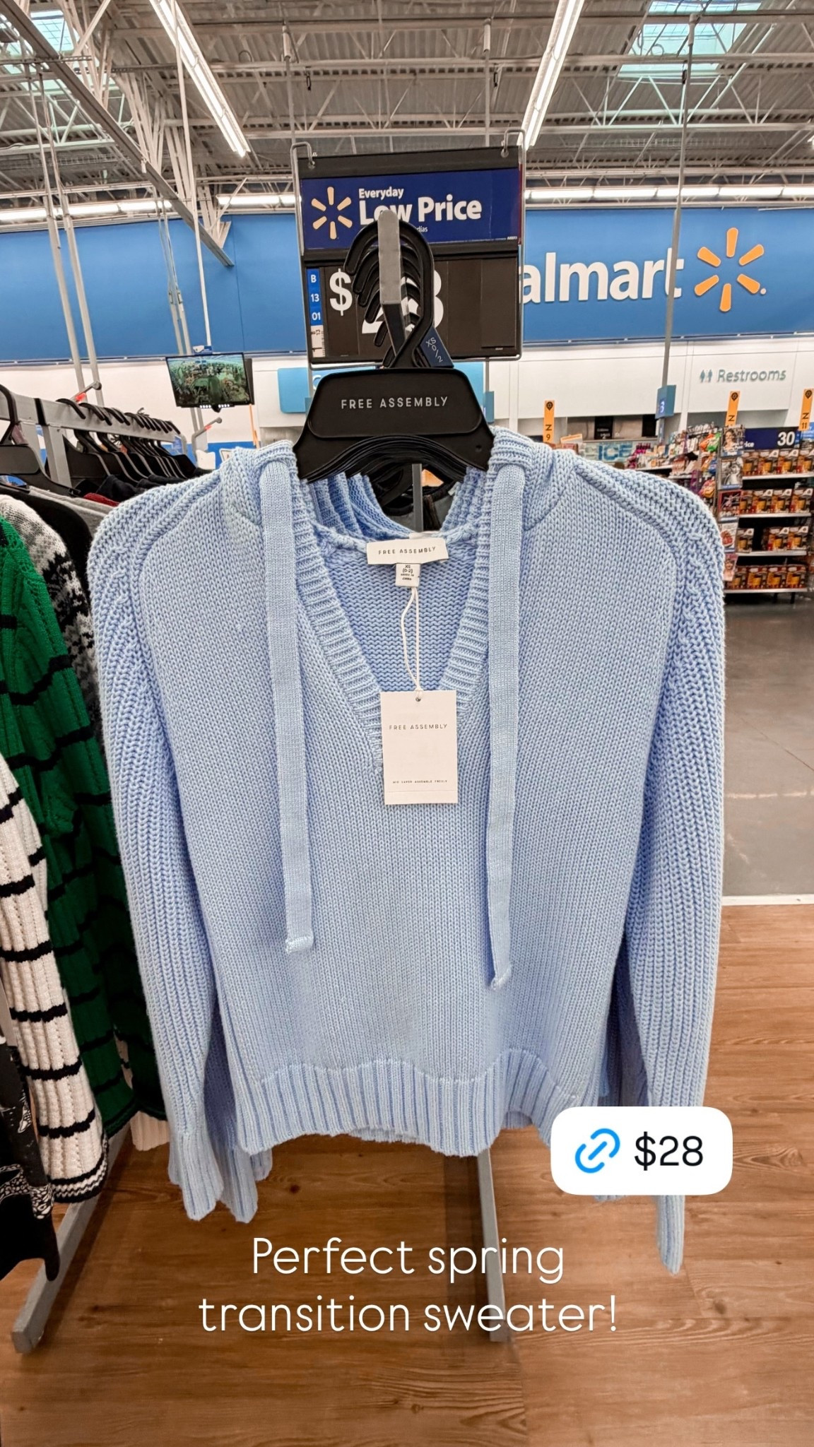 Perfect spring transition sweater!