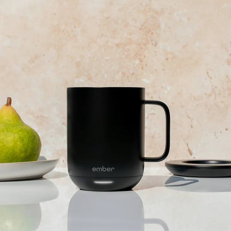 Ember Temperature Control Smart Mug 2, 10 oz, Black 1.5-hr Battery Life App Controlled Heated Cof... | Walmart (US)