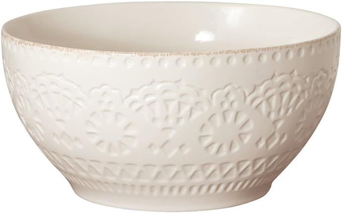 Pfaltzgraff Chateau Cream Serving Bowl, 9-Inch, cream, white | Amazon (US)
