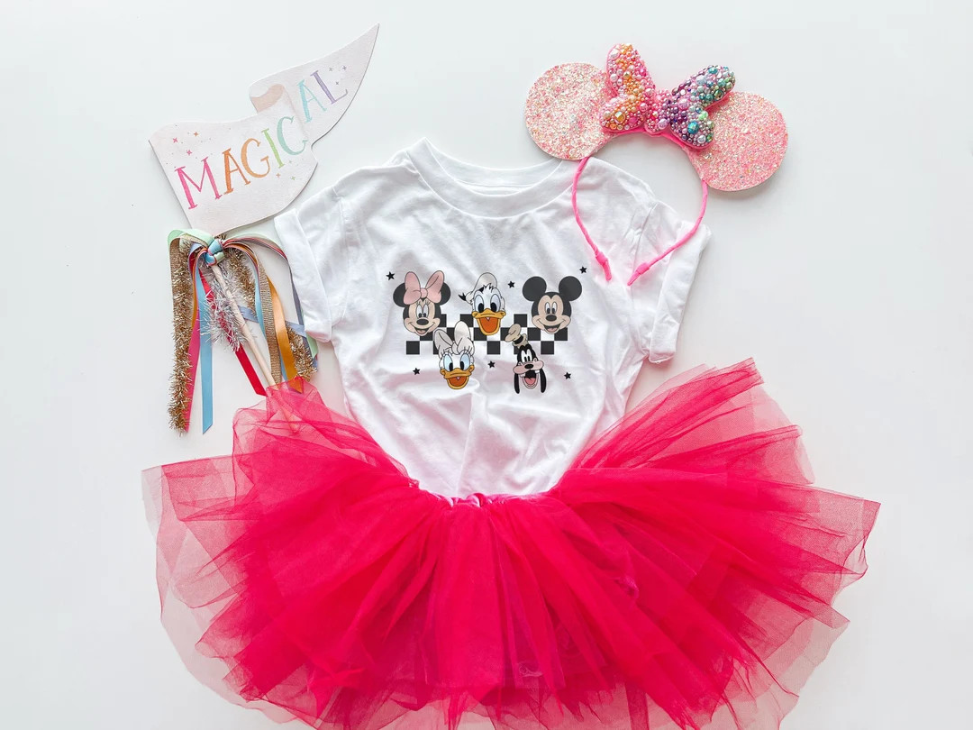 Kids Graphic Tee Mickey and Friends Kids Disney Shirt Kids Mickey Shirt Kids Theme Park Shirt - E... | Etsy (US)