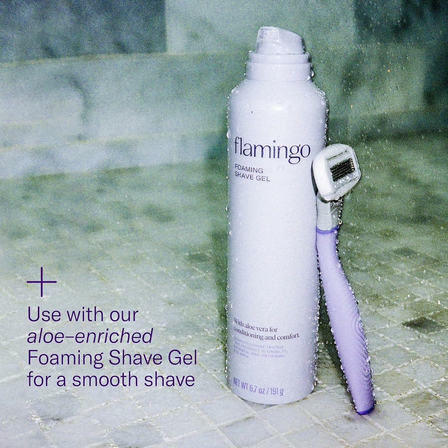 Flamingo Shaving Razor Set for Women - Original Razor Handle, 4 Blade Refills, and Shower Holder ... | Amazon (US)