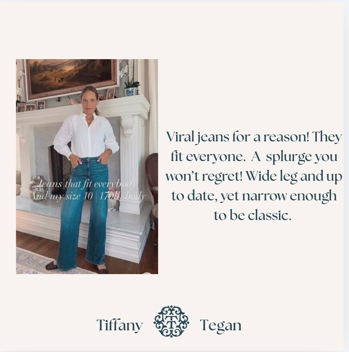 Perfection! These are the jeans that fit everyone and will be your new favorite go-to!
s

#LTKOver40 #LTKMidsize