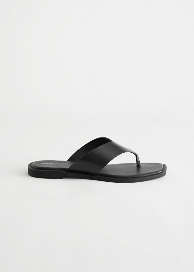 Leather Thong Strap Sandals | & Other Stories (EU + UK)