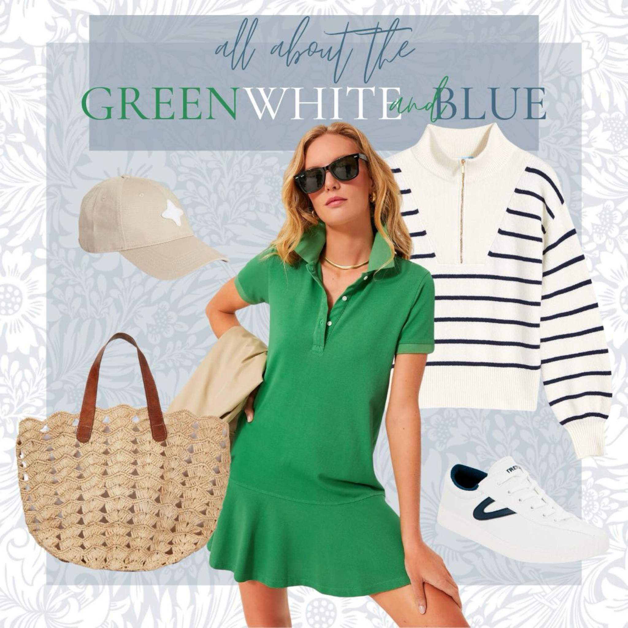 Summer style 💚🤍💙 

#LTKActive #LTKStyleTip #LTKFindsUnder100