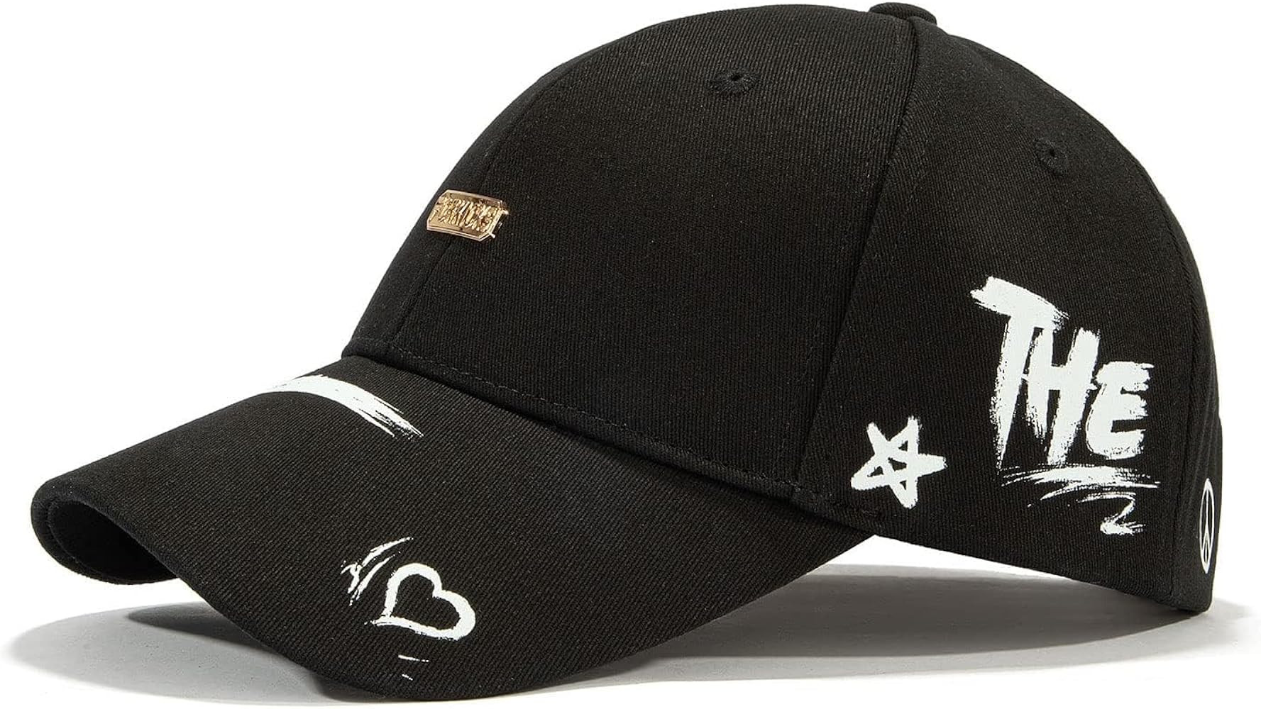 Trendy Unisex Graffiti Baseball Cap, Adjustable Cotton Baseball Cap for Men & Women, Athletic Str... | Amazon (US)