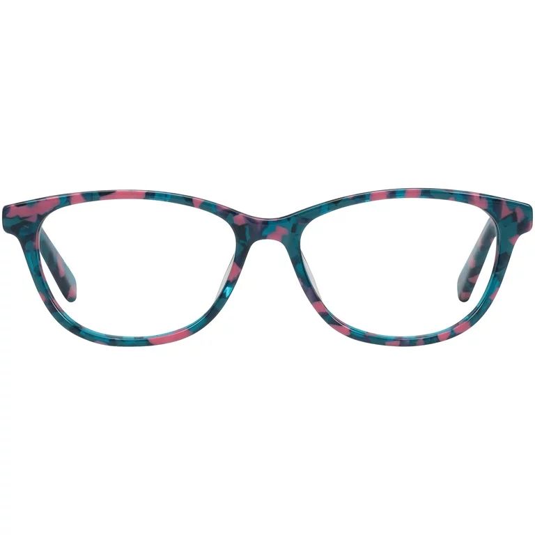 Christian Siriano Womens Prescription Eyeglasses, Marina, Turquoise Tortoise, 52.0 - 15.0 - 140, ... | Walmart (US)