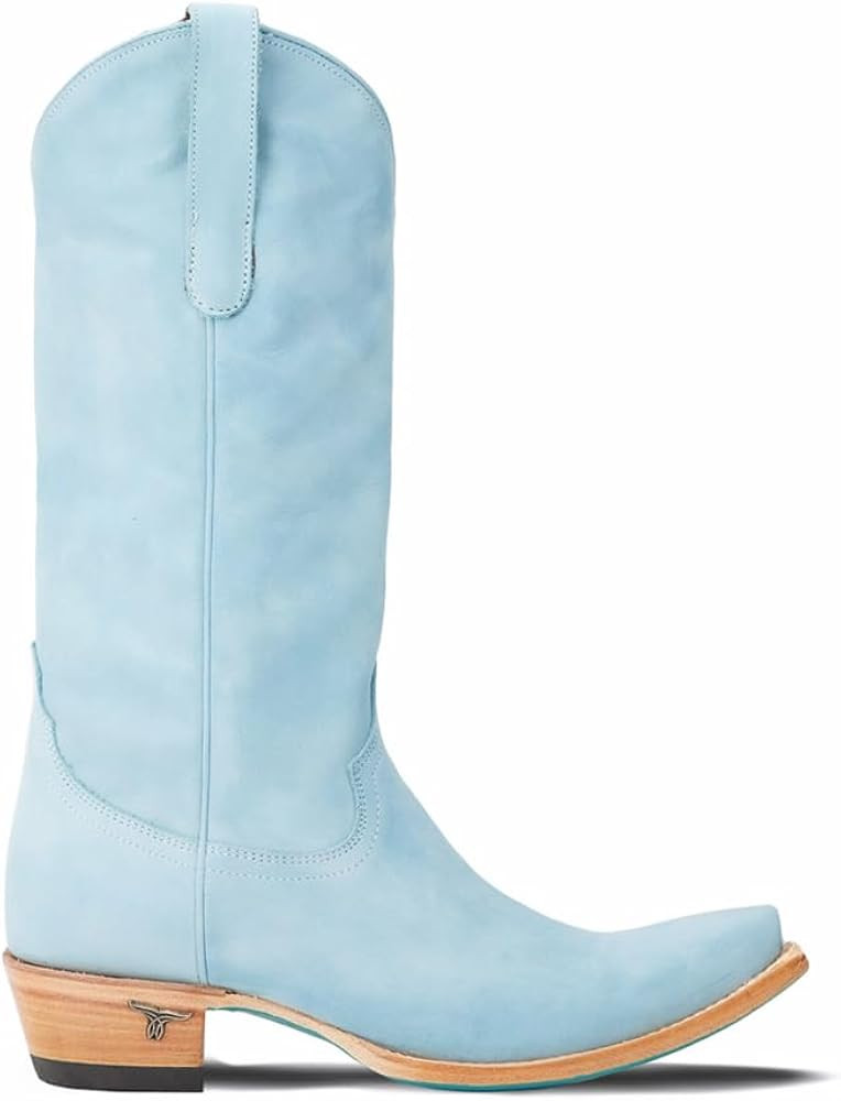 Lane Women's Emma Jane Cowboy Boots, Blue, Size 6 | Amazon (US)