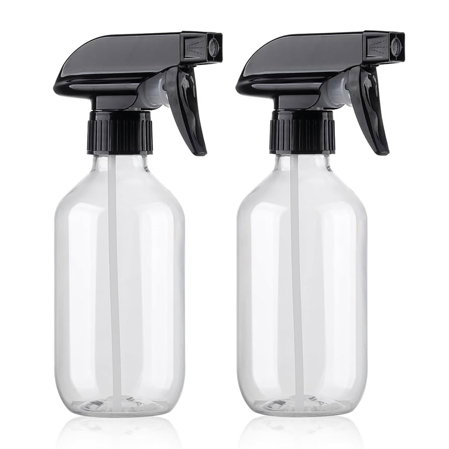 Teyssor Spray Bottles Water Spray Bottle 2 Packs- BPA Free -10 oz/300 ml Plastic Refillable Conta... | Amazon (US)