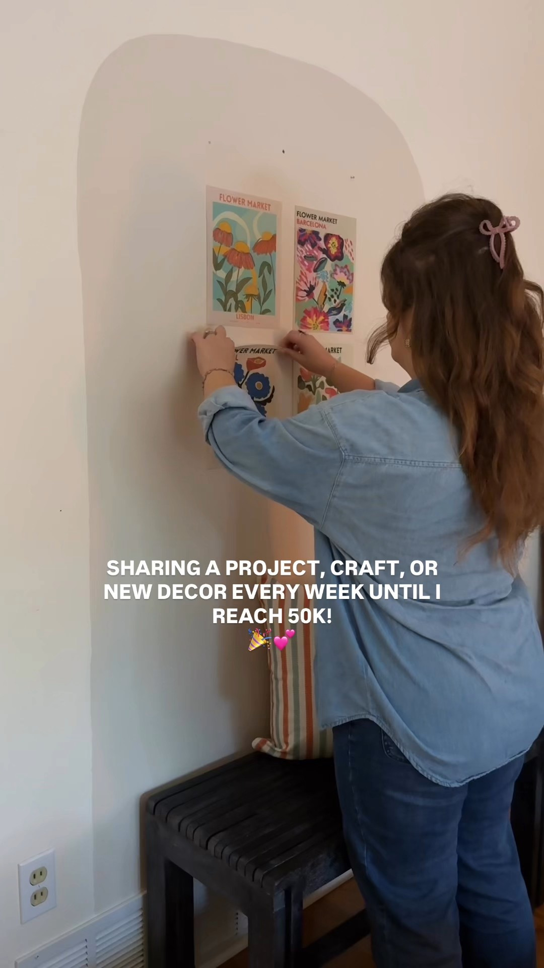 Journey to 50K with me 👯‍♀️🧚‍♀️

It was time to redo this gallery wall! These posters are so fun & whimsical! Love how easy it is to mix & match them. 🐚🎀



#LTKHome #LTKFindsUnder50 #LTKStyleTip