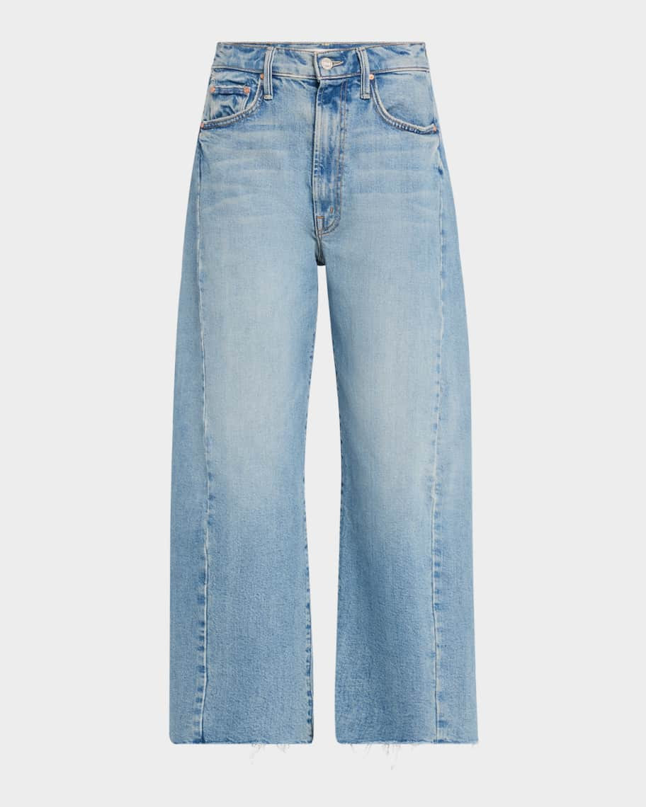 MOTHER The Half-Pipe Ankle Fray Jeans | Neiman Marcus
