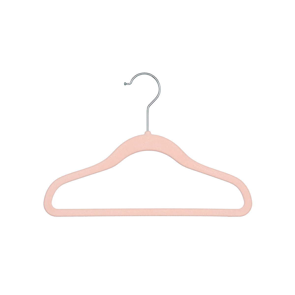 Kid's Blush Premium Non-Slip Velvet Hangers | The Container Store