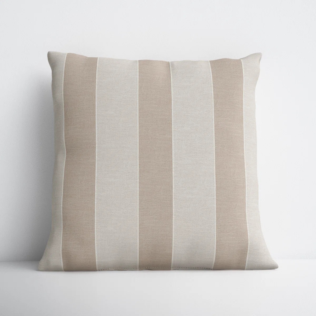 Emmit Striped Sunbrella® Indoor/Outdoor Reversible Throw Pillow | Wayfair North America
