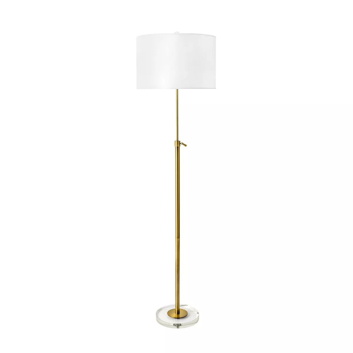 nuLOOM Dexter 60" Metal Floor Lamp Lighting - Brass 60" H x 16" W x 16" D | Target