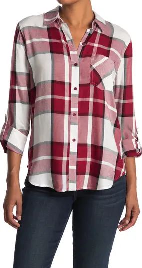 COMO VINTAGE Plaid Button-Up Shirt | Nordstromrack | Nordstrom Rack