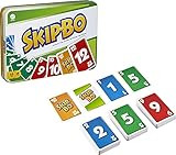 Amazon.com: Mattel Games Skip-Bo Card Game for Kids, Adults & Family Night, Travel Game in Collec... | Amazon (US)