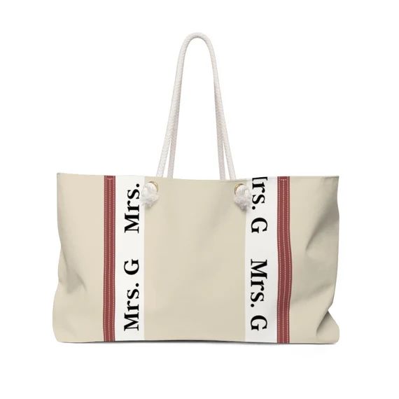 Custom Chloe Inspired Beach Bag — Must send customization | Etsy (US)